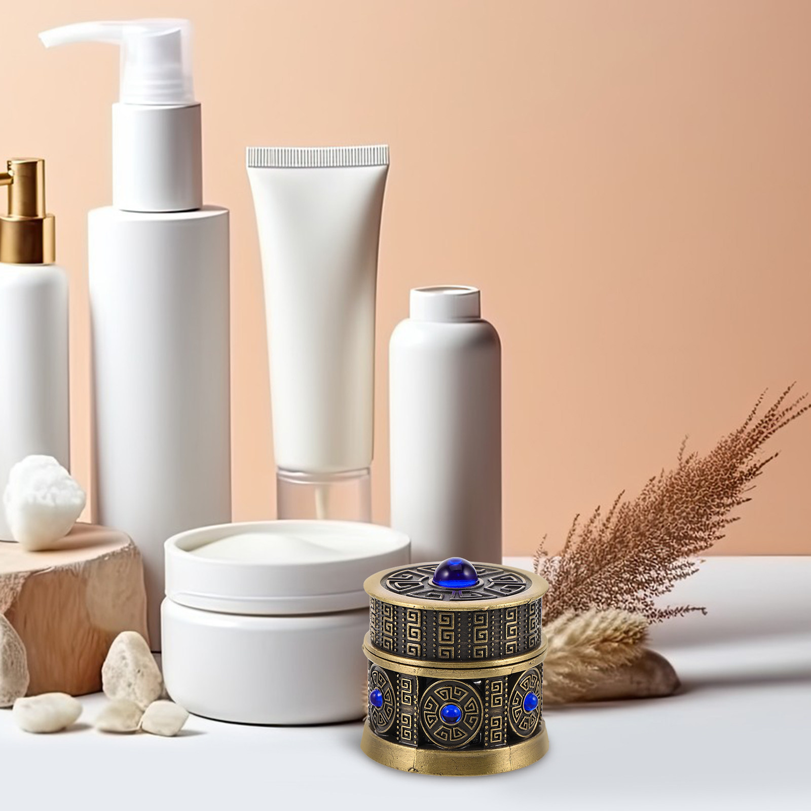 Luxury Skincare Travel Size - Прочная многоразовая баночка для крема с