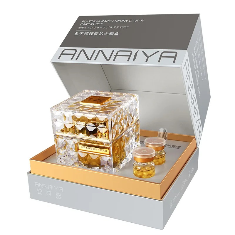 Luxury Skincare Sets - Платиновый роскошный крем для лица с